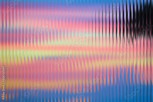 Abstract colorful vertical lines background with gradient blur effect