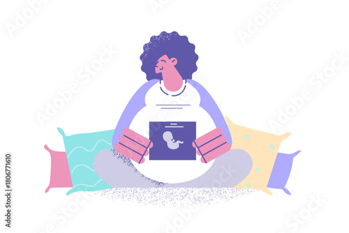 Happy maternity and motherhood concept