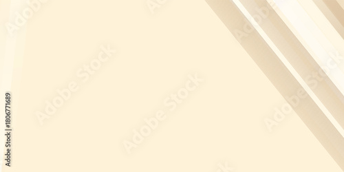 light Brown color background. Modern lines curves abstract presentation background art