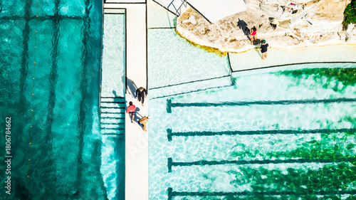 Vibrant Summer Atmosphere at Bondi’s Oceanfront