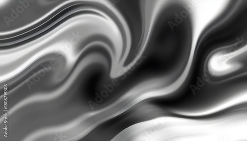Abstract swirling pattern in shades of gray and black, creating a fluid, dynamic, and organic visual texture.