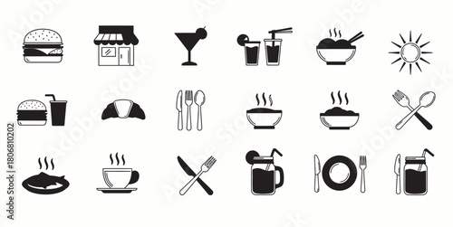 vector food dish design