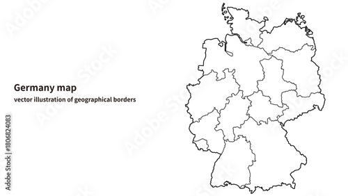 Germany Map – Detailed Political Map with Federal States