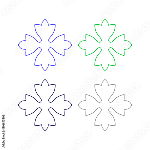 Natural Mandala Ayurveda Resort Sign Symbol Logo
