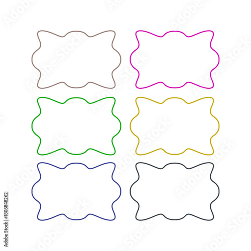 Wedding Stylish Romance Ornamental Tags Collection
