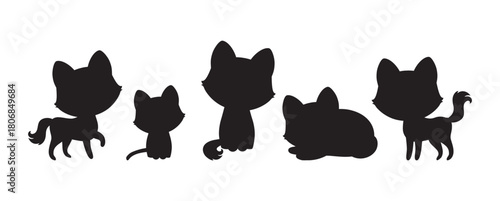 Cat cute face poster card postcard logo kids room decor t-shirt design print nursery eyes little sweet art wall design abstract inspiration sketch baby shower pet animal kitten girl bow white black