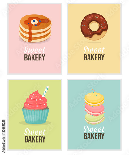 sweet bakery posters