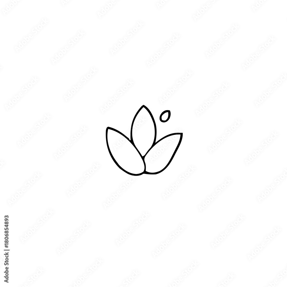 Obraz premium Business & Analytics – Thick Outline BW – proposal