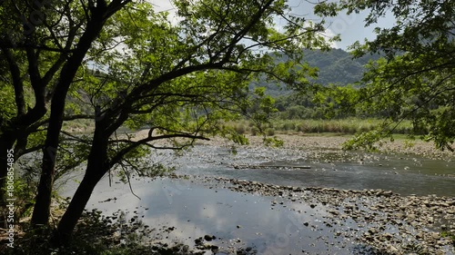 natural scenery of Yangjiaixi tourist area in Xiapu, Fujian province, China.. High quality 4k footage