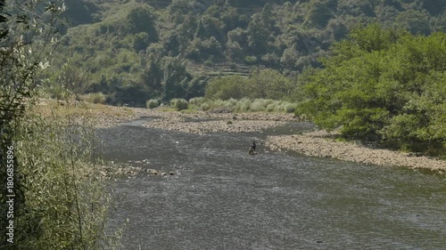natural scenery of Yangjiaixi tourist area in Xiapu, Fujian province, China.. High quality 4k footage