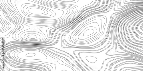 Abstract topographic contours map background, Topography map background.Futuristic wireframe landscape background.