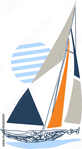 Kids Surf Theme T-shirt ou Children's Surfboard T-shirt