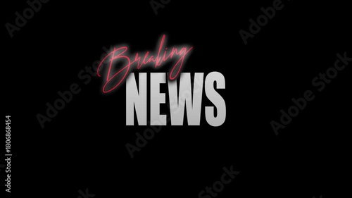 
BREAKING NEWS SALE TITLE WITH CINEMATIC ANIMATION