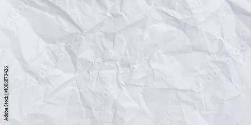 Paper background texture crumple wrinkle white pattern, torn newspaper abstract rough vintage wall parchment crease scrapbook, wrinkled aged crushed crumpled.