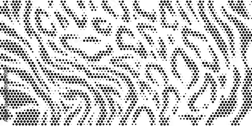 Background with monochrome dot texture. Polka dot pattern template. Background with black dots - stock vector dots