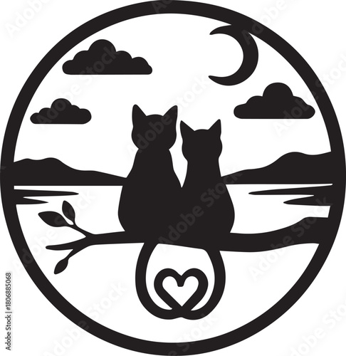 “The moon listens to their bond.”