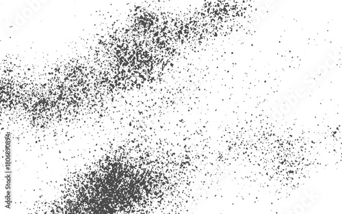 Abstract grunge texture effect, scratch and dust particle grain on white background. scratches on a black background,dirt overlay or screen effect use for grunge background vintage