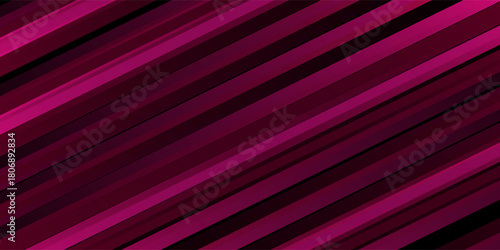 Vibrant pink and black abstract wave pattern with dynamic, flowing lines modern
