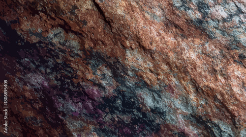 Rocky surface texture illustration