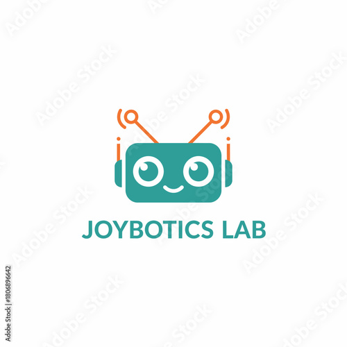 A teal robot icon with orange antennae and "JOYBOTICS LAB" text below