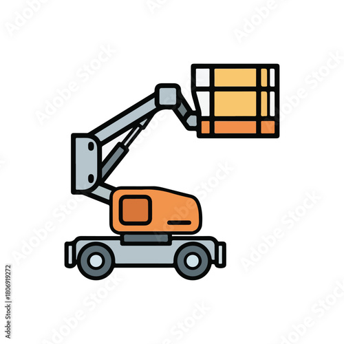 forklift truck and forklift