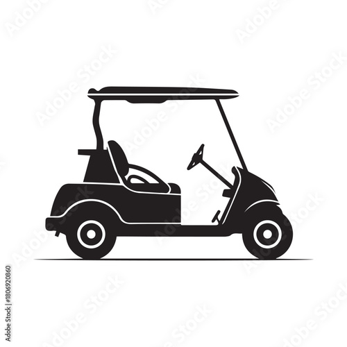 golf cart vector illustration