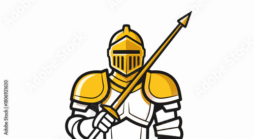 vector illustration of an ancient roman helmet