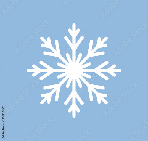 Snowflake crystal shape. Geometric cool pattern, snow flake, abstract frozen ...