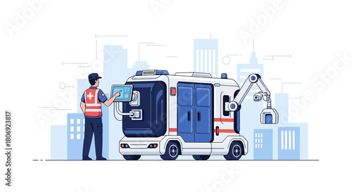 Next-generation healthcare: An autonomous ambulance concept with integrated technology and urban