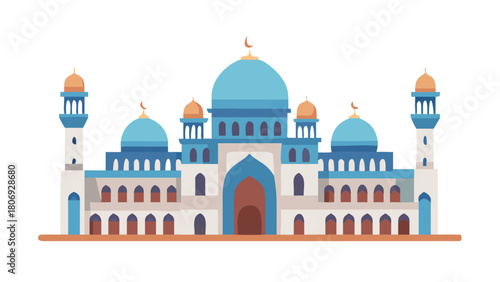 mosque in abu dhabi united arab emirates.