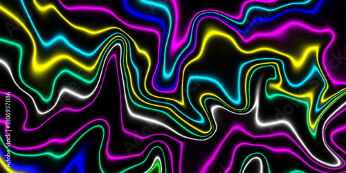 colorful marble pattern of the blend of curves .colorful marble surface. Colorful Liquid background made of color gradient tools .Beautiful psychedelic art .