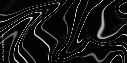 Beautiful drawing with the divorces and wavy lines in gray tones. Silver liquid texture. Abstract black, gray marble . Acrylic Pour Color Liquid marble abstract surfaces Design.