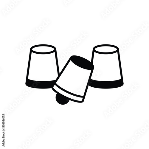 Cup Game vector icon