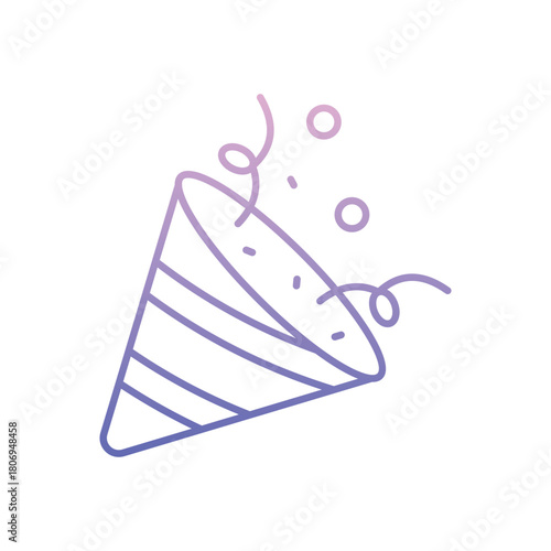 Party Popper vector icon