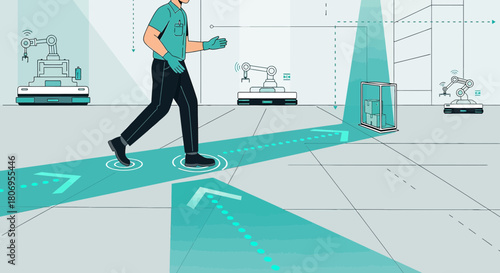 Automated warehouse system for modern inventory management and optimization in the digital era