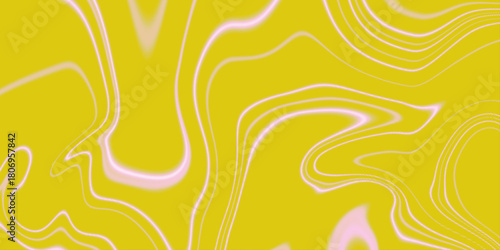 abstract colorful background. yellow swirl liquid background. 