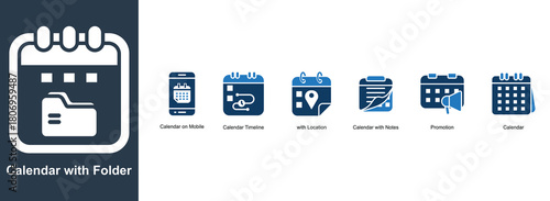  Calendar with Folder
