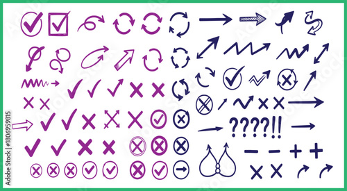 hand drawn alphabet letters