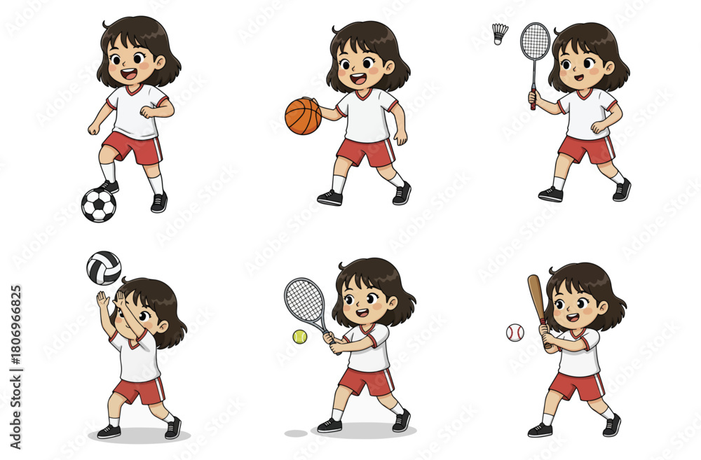 Naklejka premium vector illustration of school children perfect for design