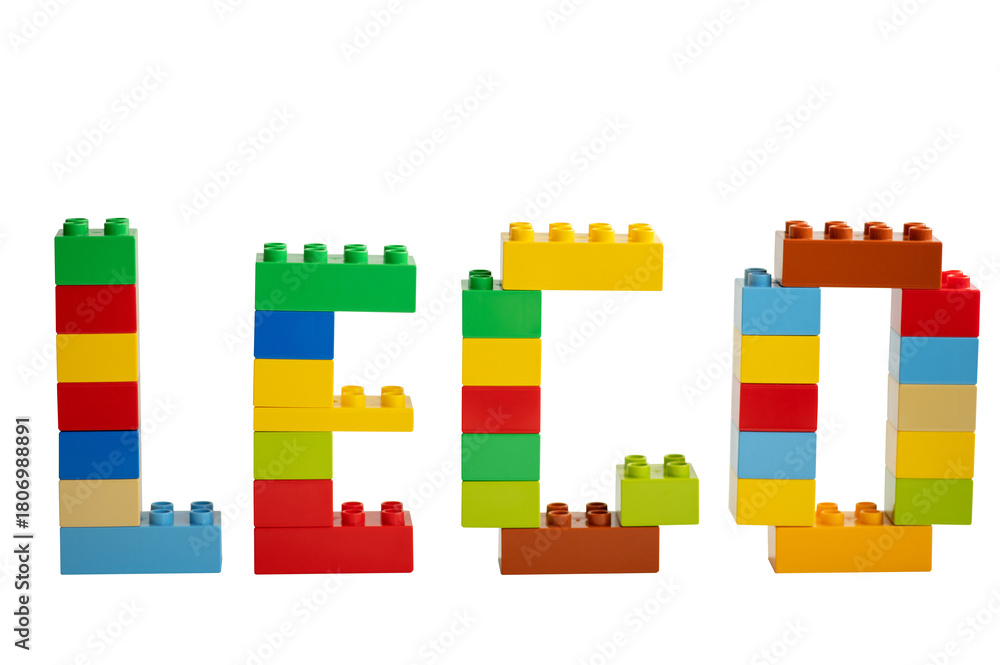 Naklejka premium The word 