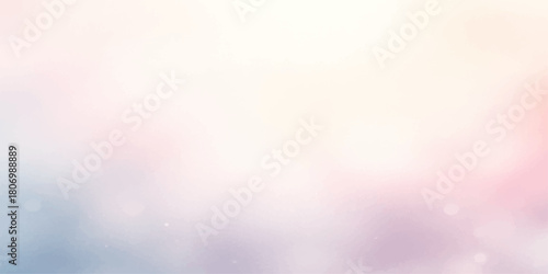 Abstract colorful bokeh light design with sun flare and blue sky gradient texture