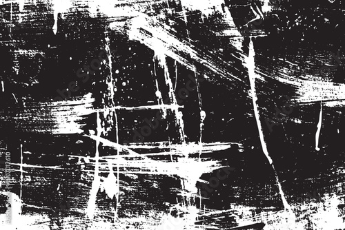 Grunge style ink splat vector background texture. High-quality, full-page brush texture.