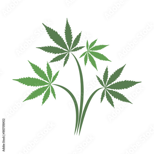 Cannabis logo icon design