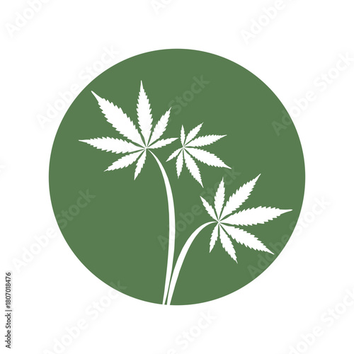 Cannabis logo icon design