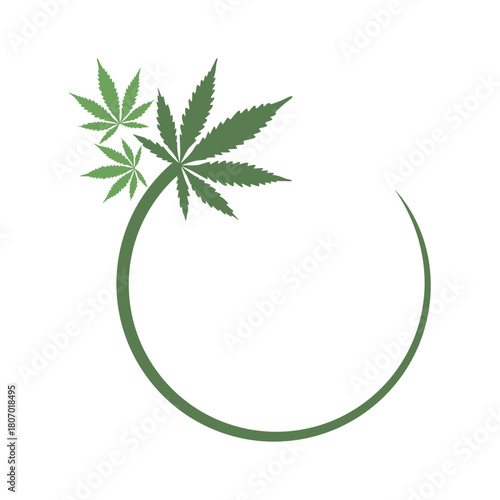 Cannabis logo icon design