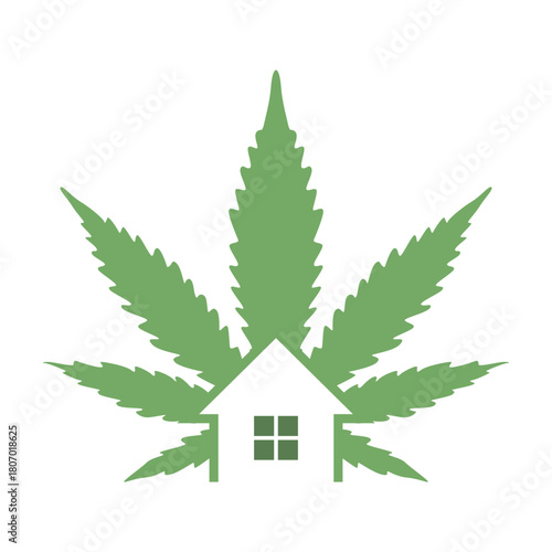 Cannabis logo icon design