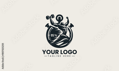 Fitness Time vector logo