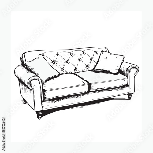 white sofa in a room