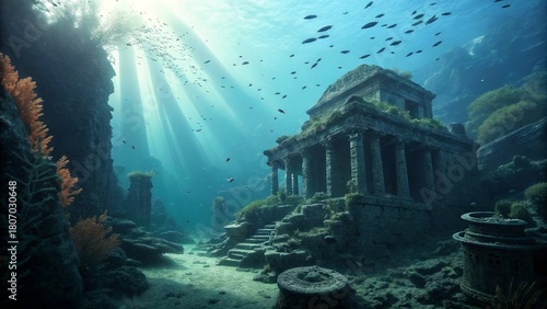 Fototapeta Naklejka Na Ścianę i Meble -  coral reef in the sea