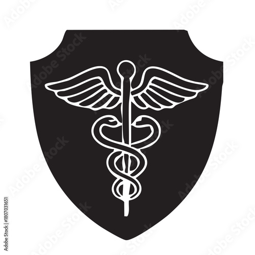 caduceus medical symbol